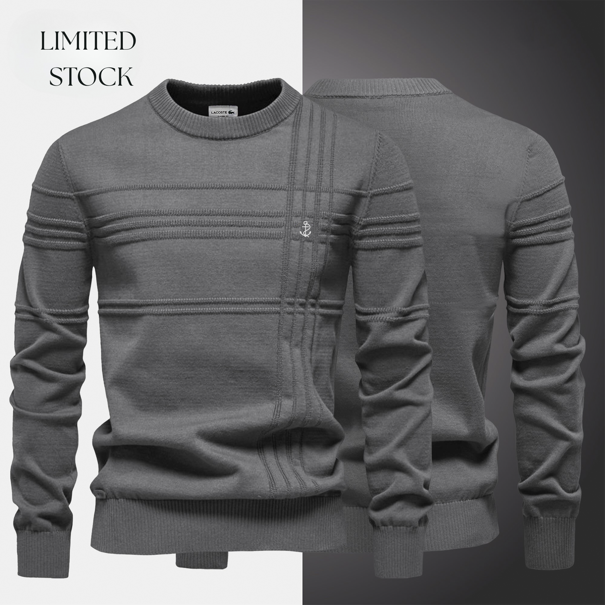 Modern Crew Neck Knit