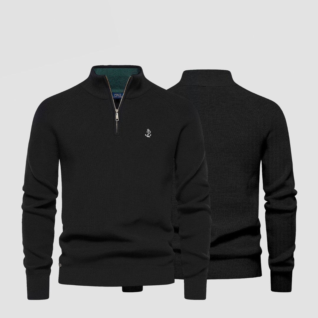 Men's Zip Neck Sweater (Clearance)
