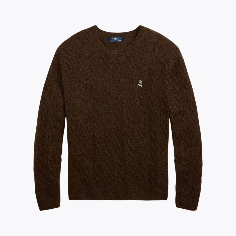 Cable-Knit Wool-Cashmere Jumper