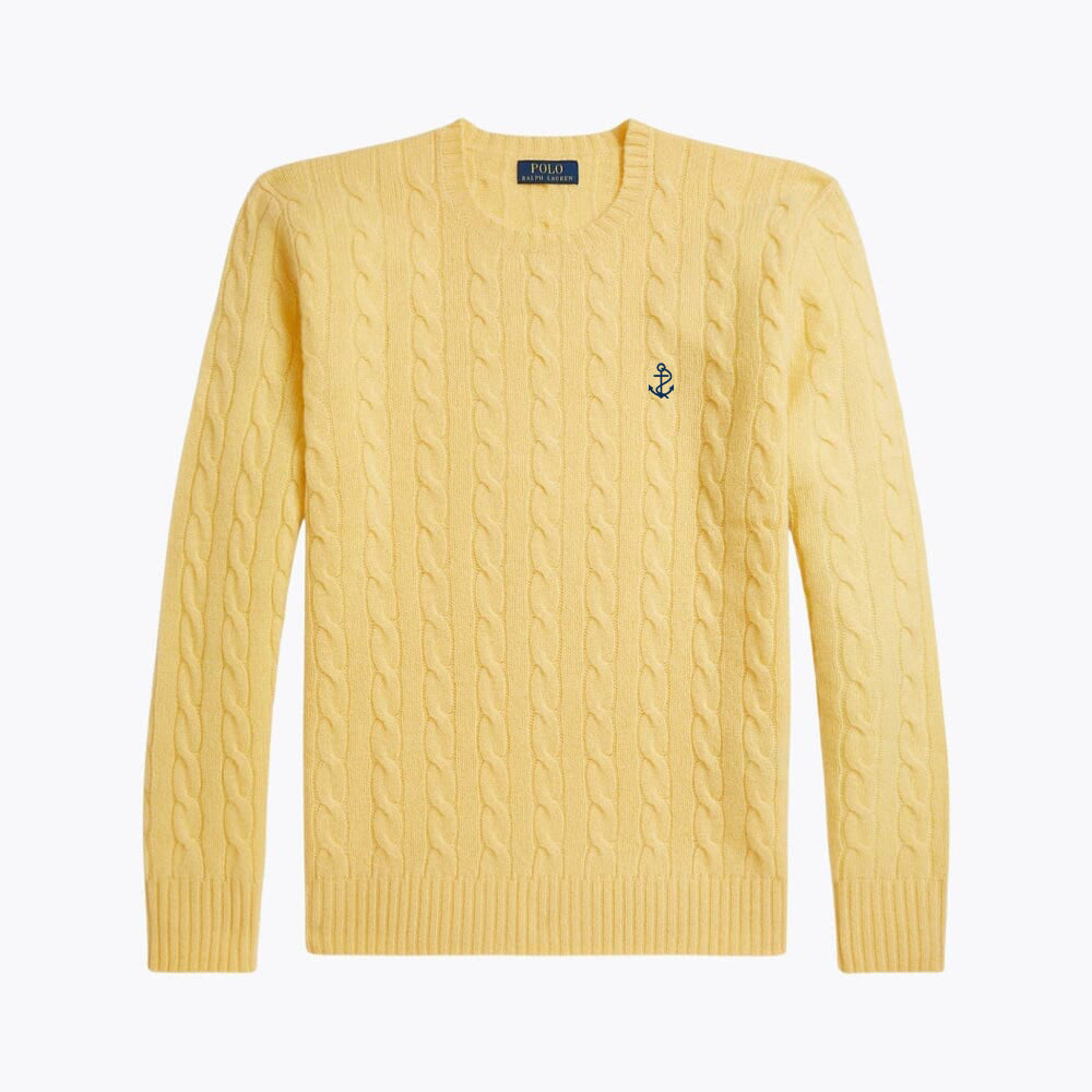 Cable-Knit Wool-Cashmere Jumper