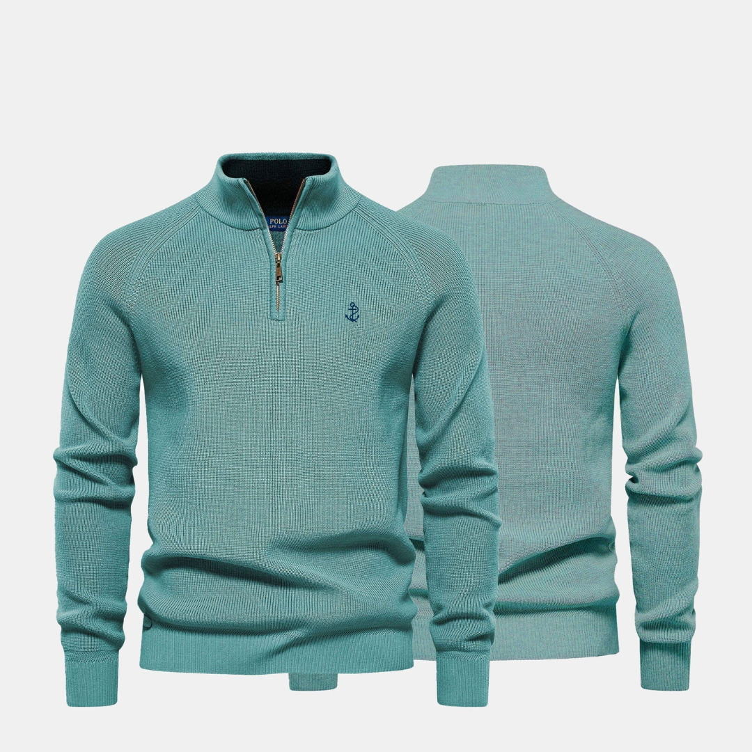 Men's Zip Neck Sweater (Clearance)