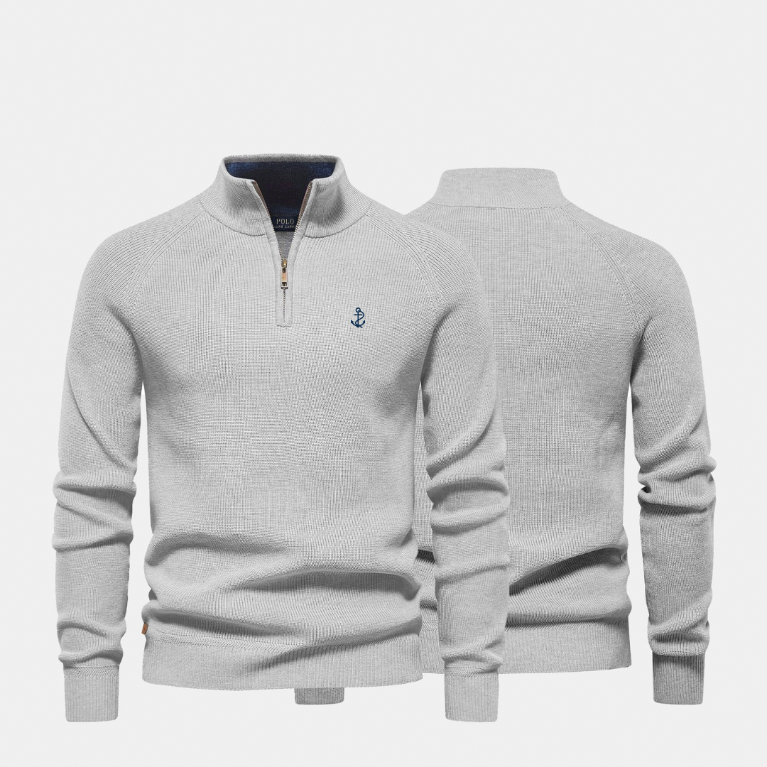 Men's Zip Neck Sweater (Clearance)