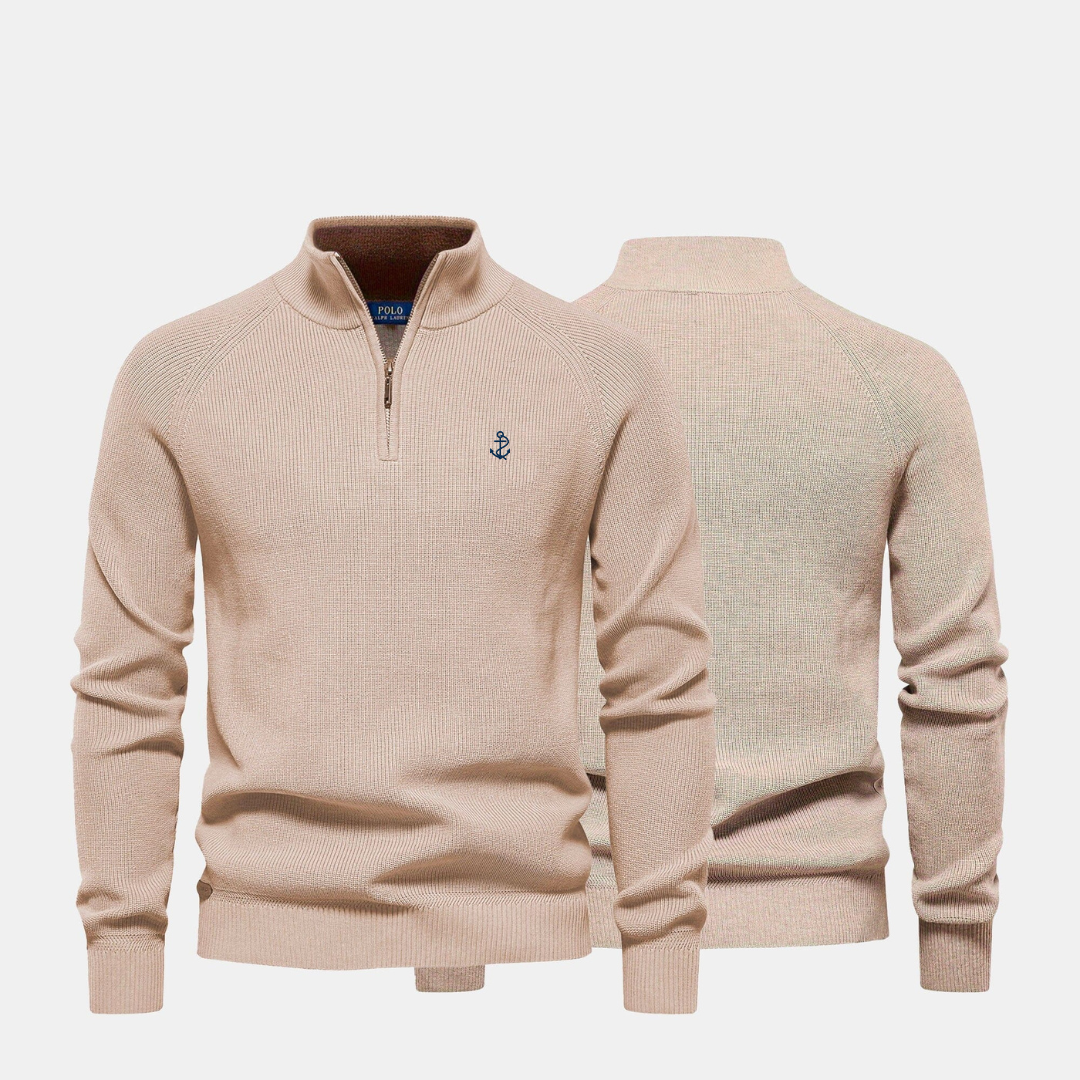 Men's Zip Neck Sweater (Clearance)