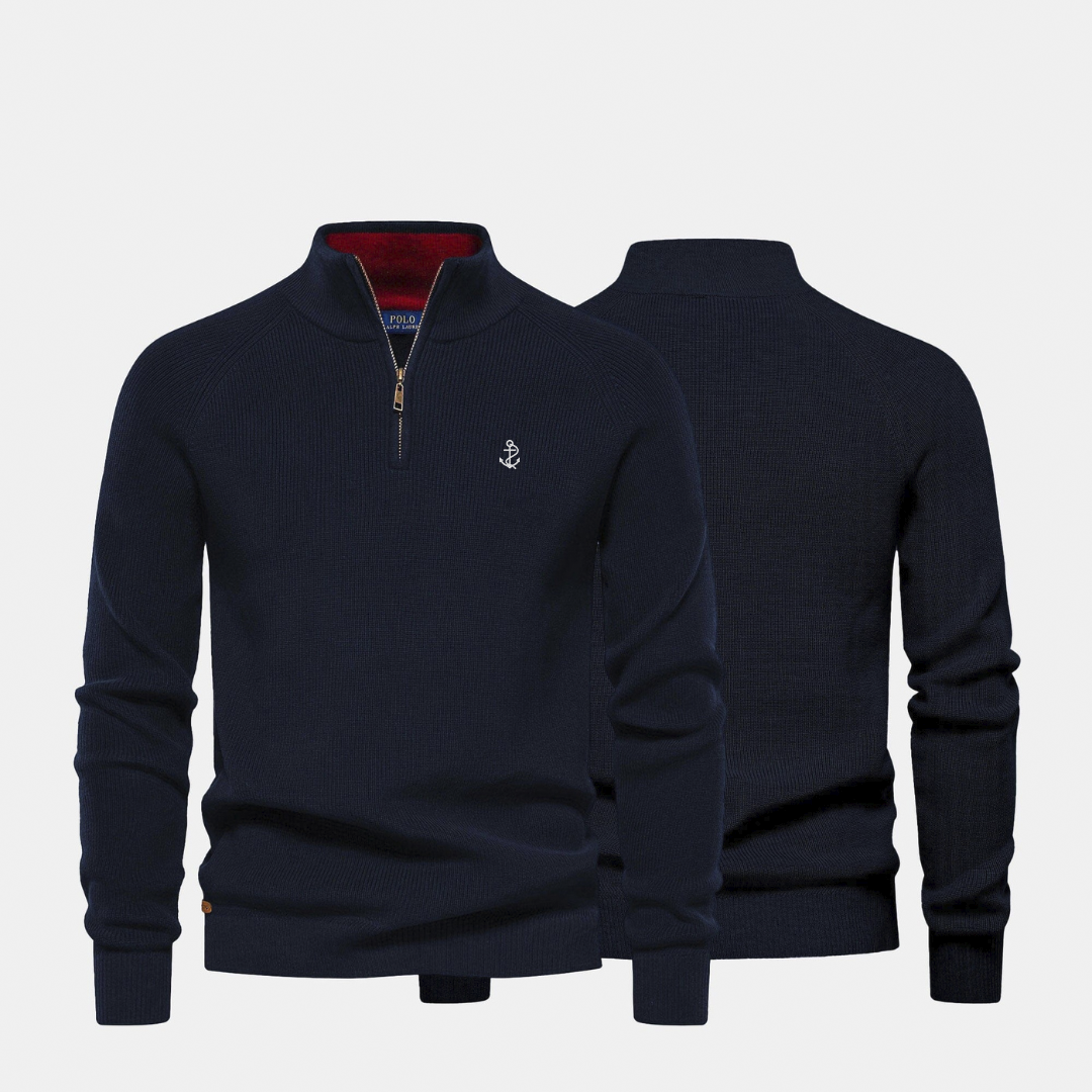 Men's Zip Neck Sweater (Clearance)