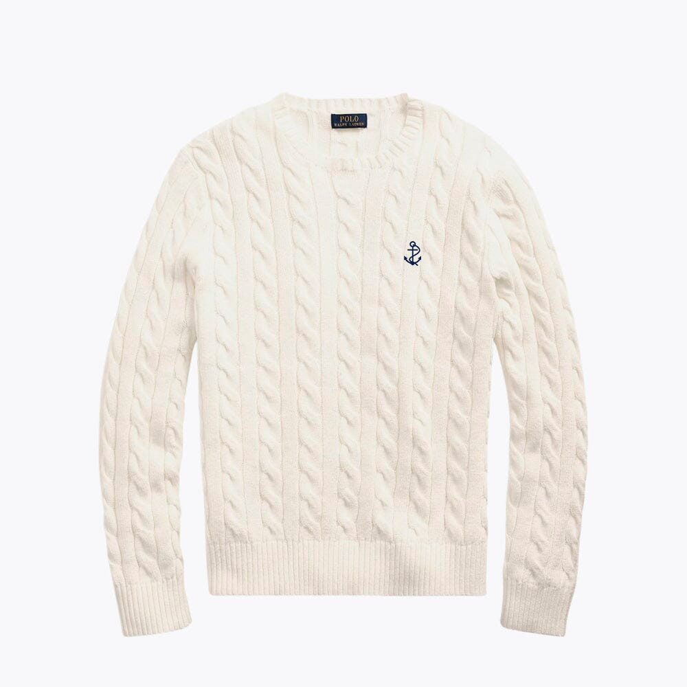 Cable-Knit Cotton Jumper