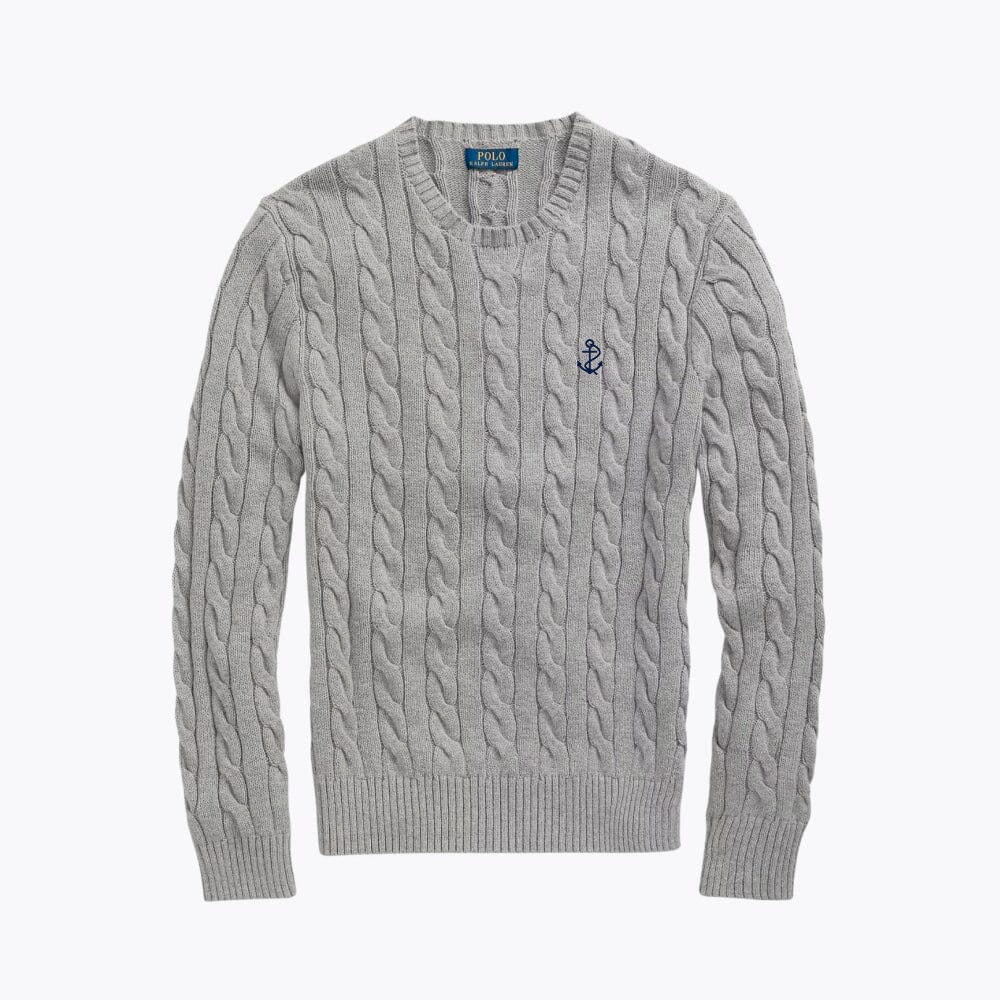 Cable-Knit Cotton Jumper
