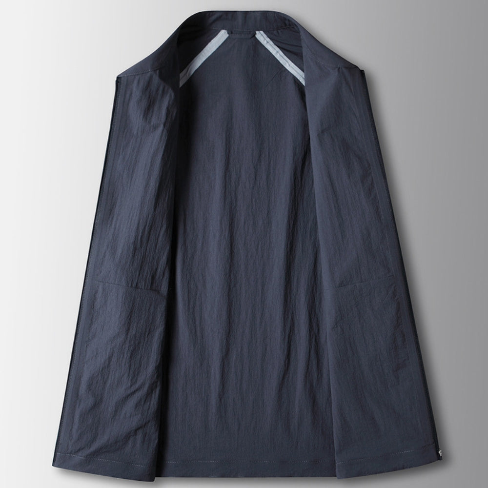 Old Money Lapel Seamless Lightweight Jacket