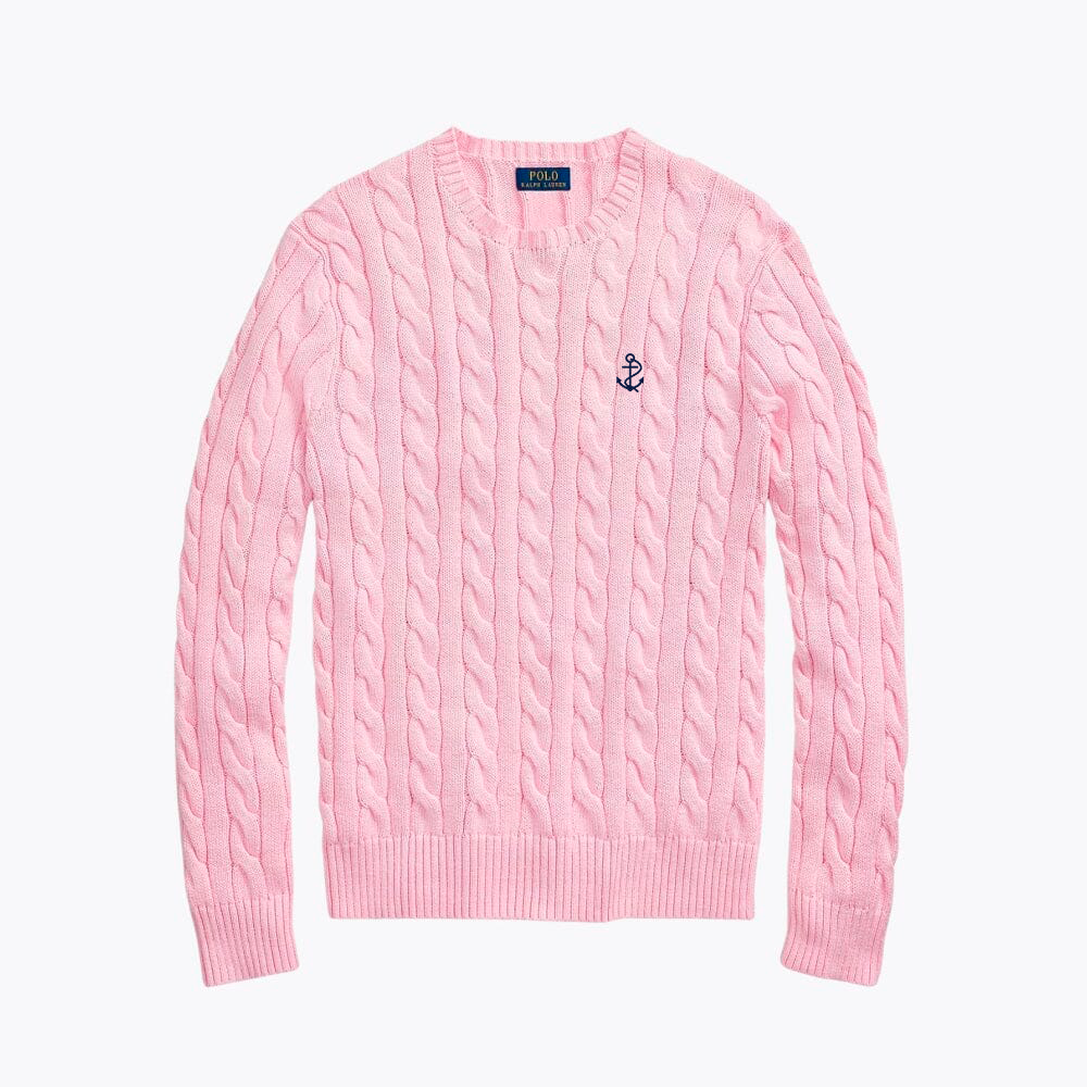 Cable-Knit Cotton Jumper